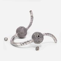 Doug Legenhausen (American, 1945-2014) Silver Pipe, USA, circa 1960s