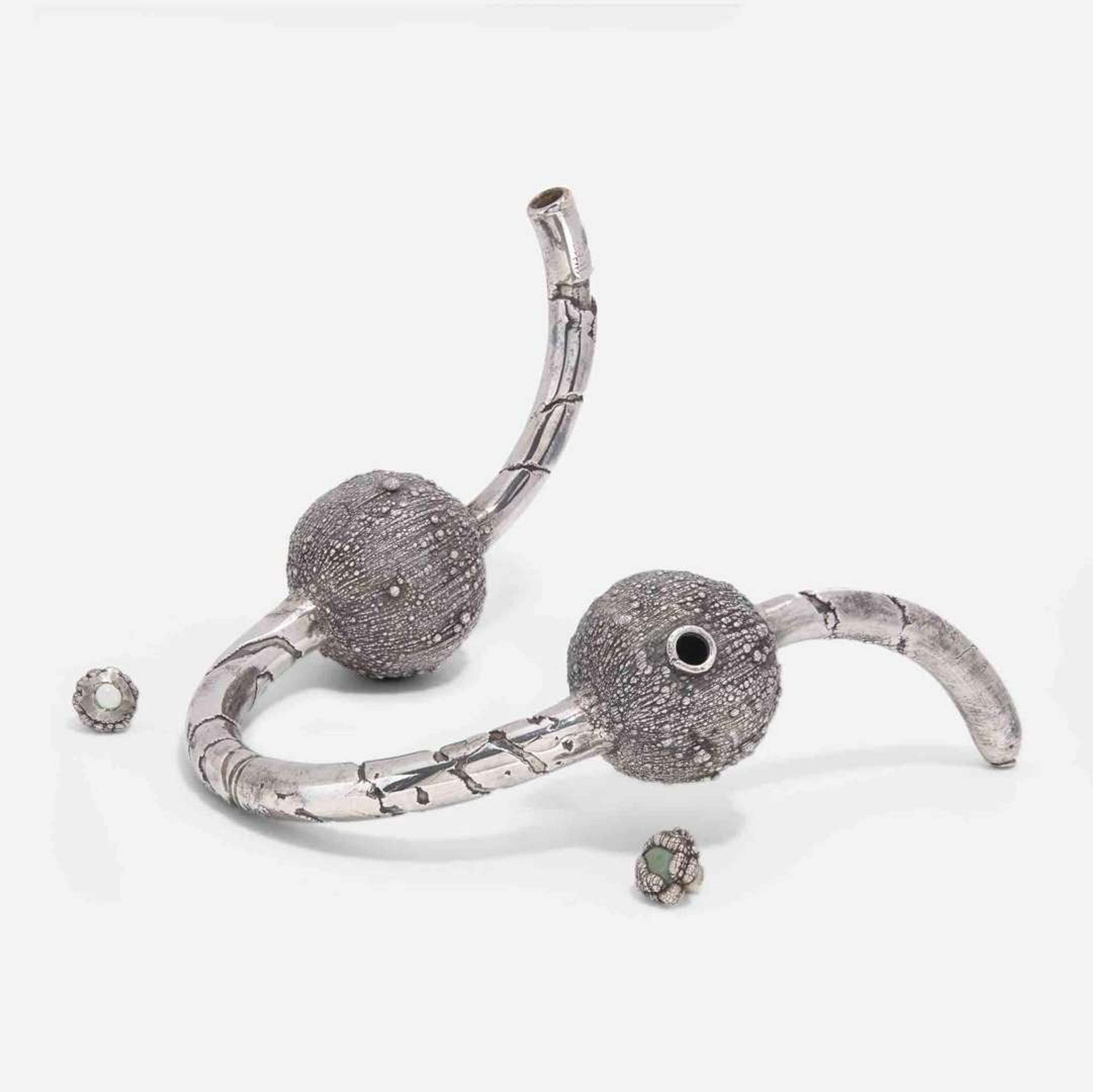 Doug Legenhausen (American, 1945-2014) Silver Pipe, USA, circa 1960s