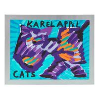 Karel Appel (Dutch, 1921-2006) — Cats (complete portfolio of seventeen lithographs, with title page and portfolio case), 1978