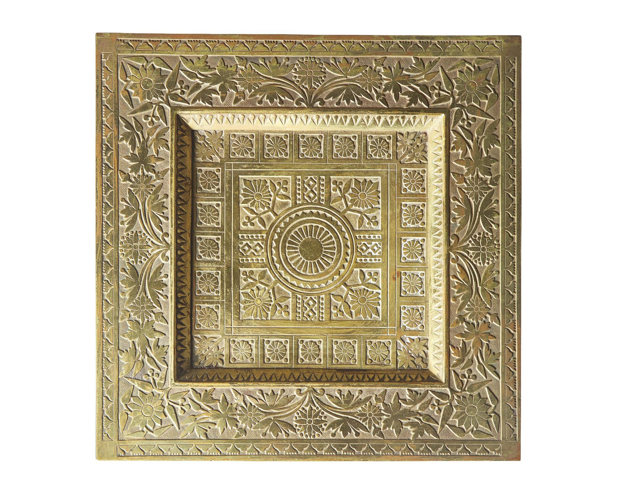 An Aesthetic Movement Brass Stand, Bradley & Hubbard Manufacturing Company, Meriden, CT, Circa 1880