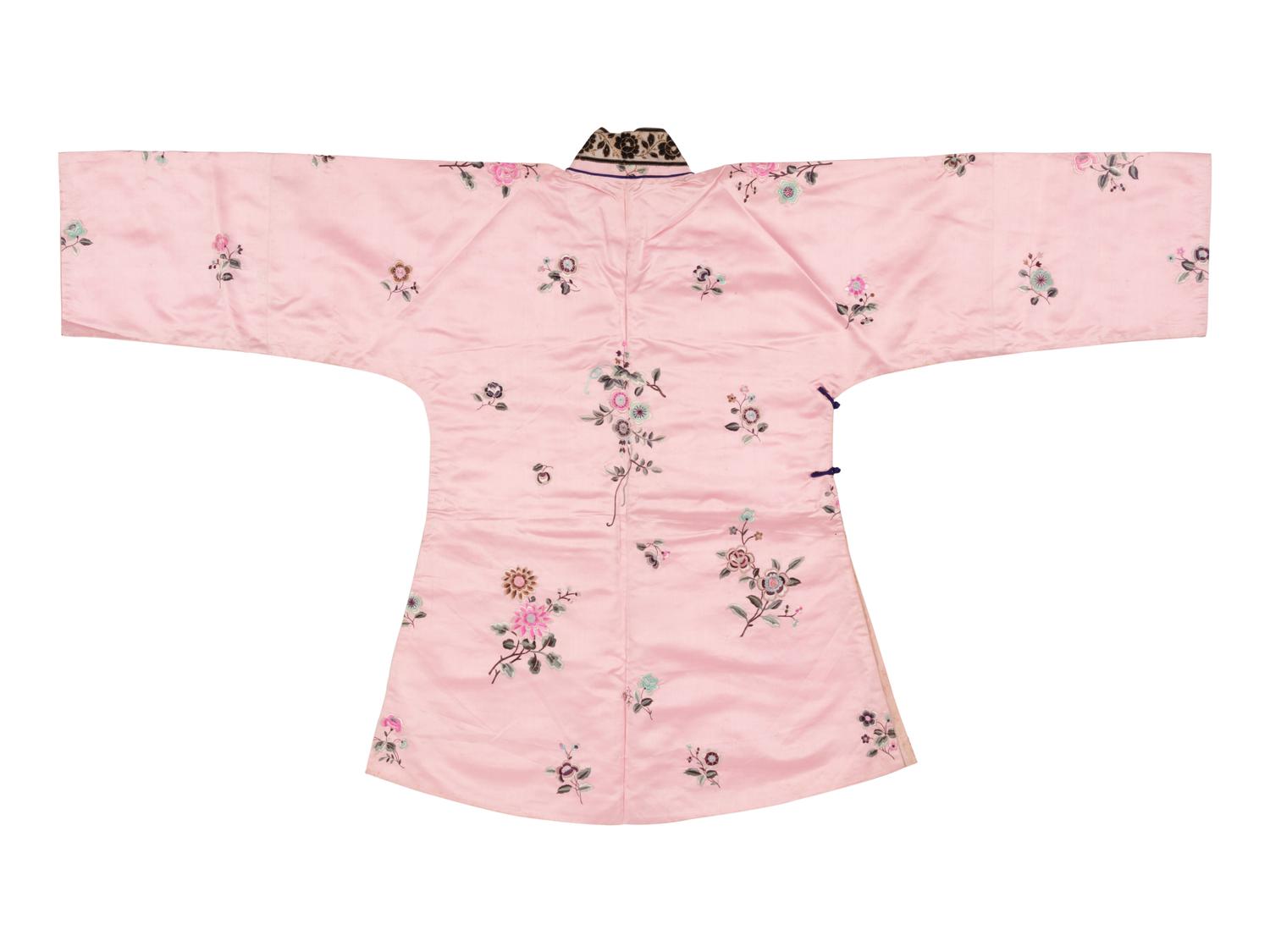 A Group of Chinese Embroidered Silk Clothes