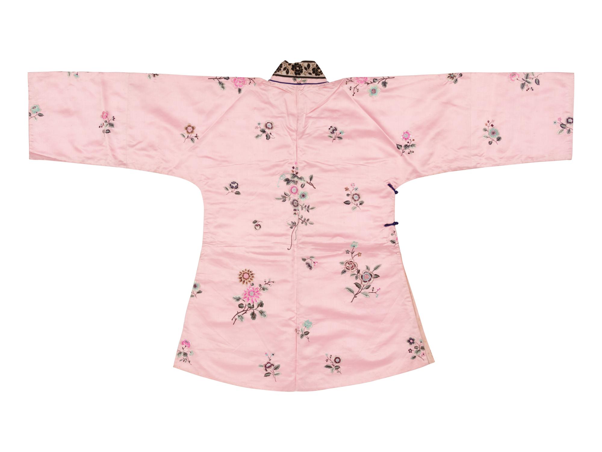 A Group of Chinese Embroidered Silk Clothes