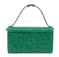 Gucci Zumi Green Ostrich Bag, 2019