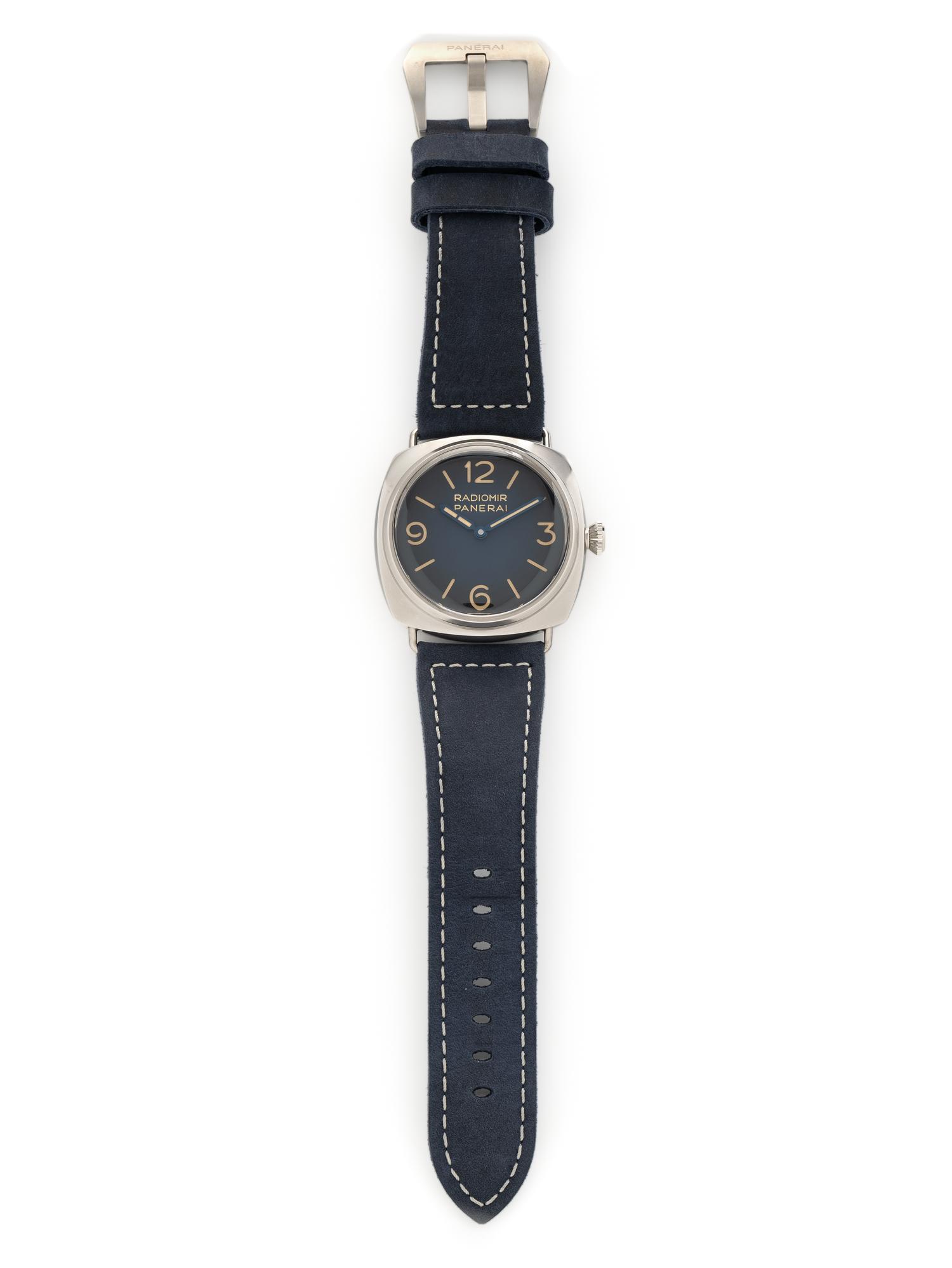 PANERAI, REF. PAM01335 STAINLESS STEEL 'RADIOMIR TRE GIORNI' WATCH, BOX & PAPERS