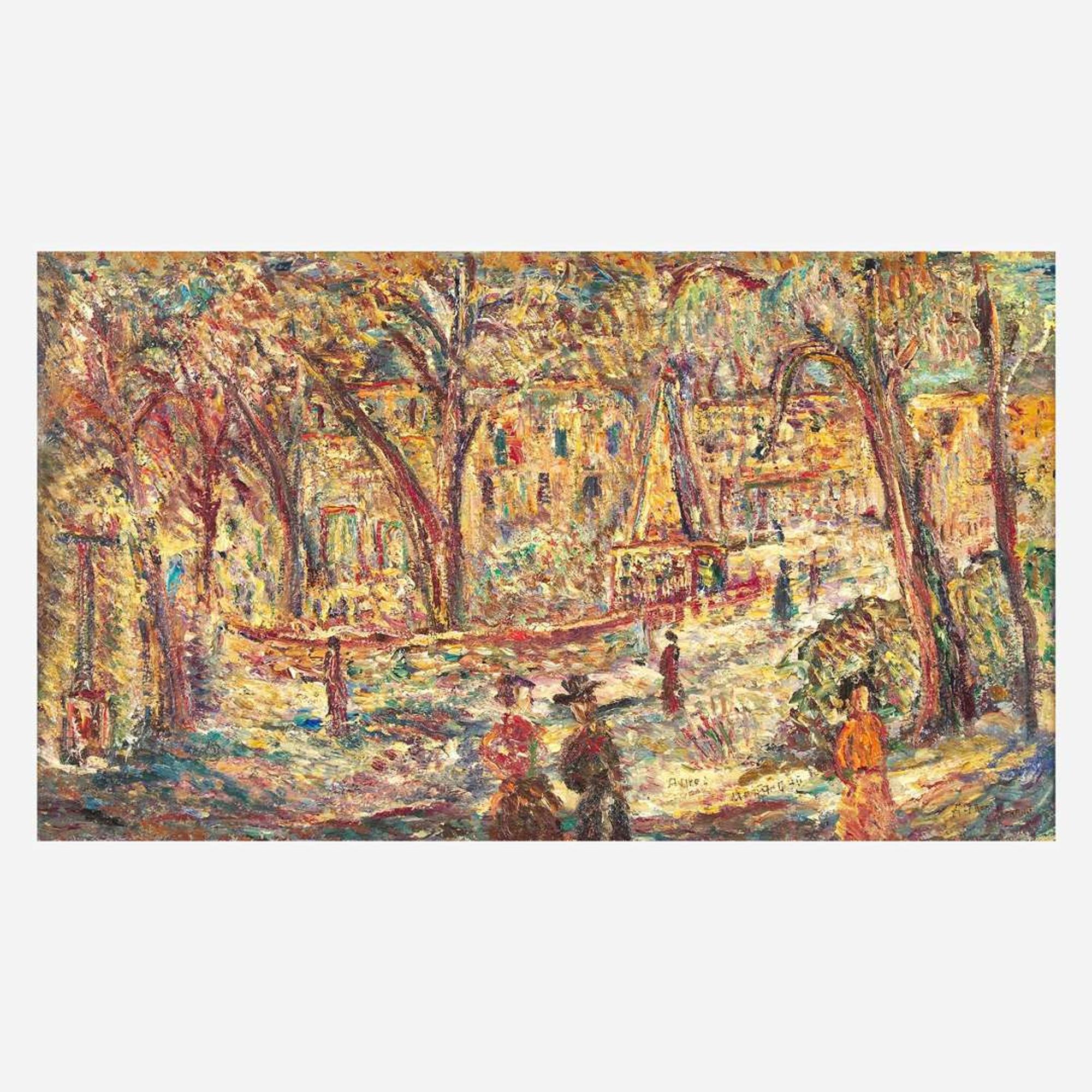 Alfred Morang (American, 1901-1958) Imagining Paris