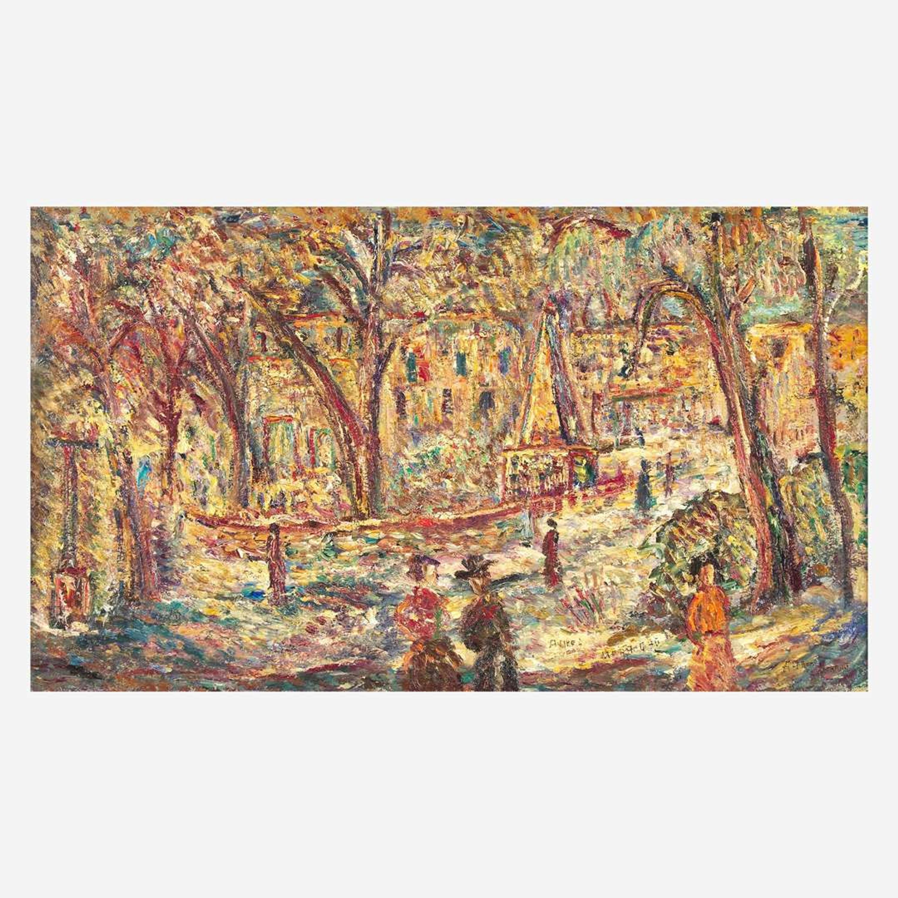 Alfred Morang (American, 1901-1958) Imagining Paris