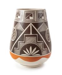 Stella Tella Height 10 1/4 x diameter 6 inches — (Isleta, b. 1929)