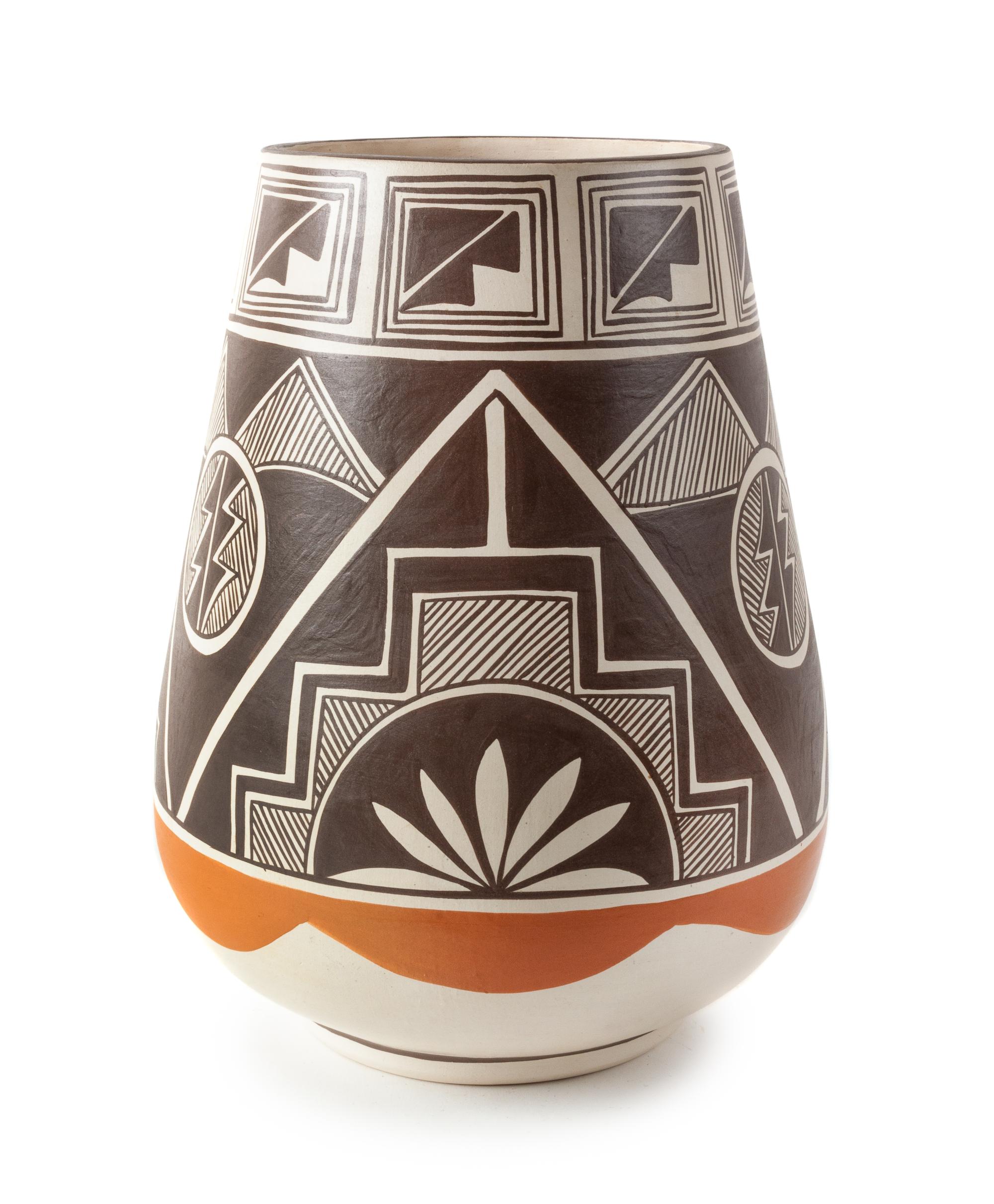 Stella Tella Height 10 1/4 x diameter 6 inches — (Isleta, b. 1929)