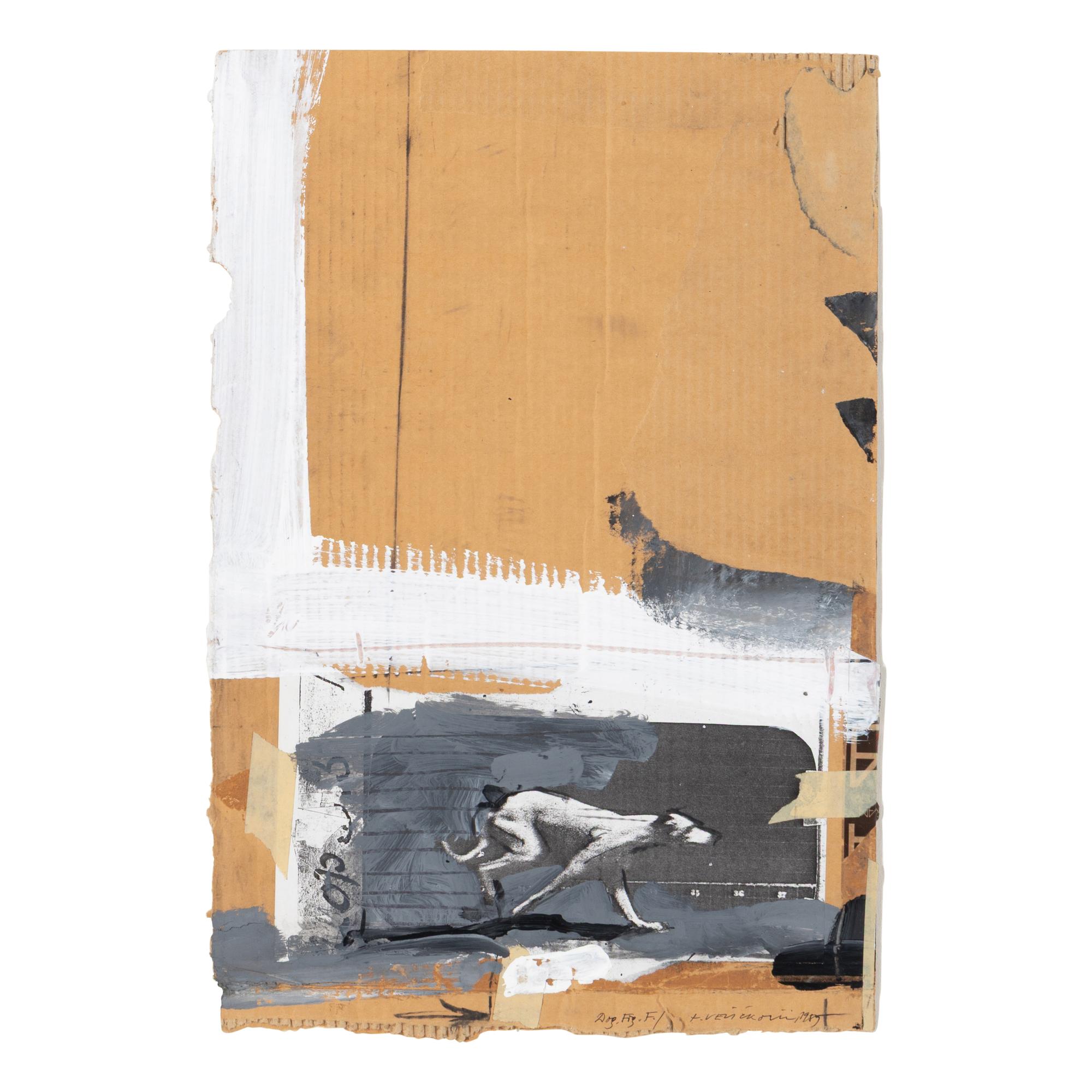 Vladimir Veličković (Serbian, 1935–2019) — Dog, Fig. F. , 1989