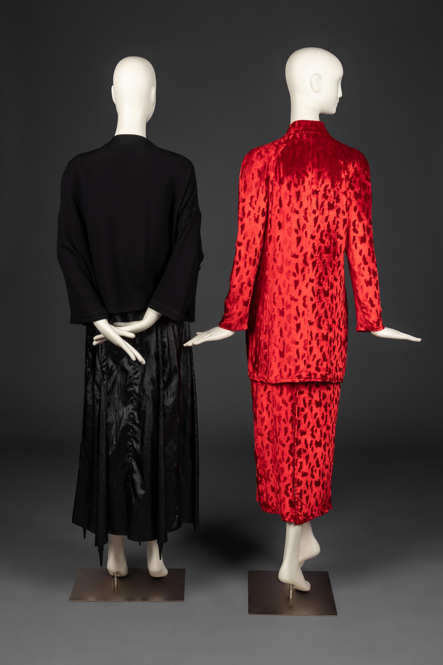 Sonia Rykiel Ensemble, Jacket, and Issey Miyake Skirt, 1980-90s