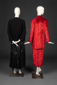 Sonia Rykiel Ensemble, Jacket, and Issey Miyake Skirt, 1980-90s