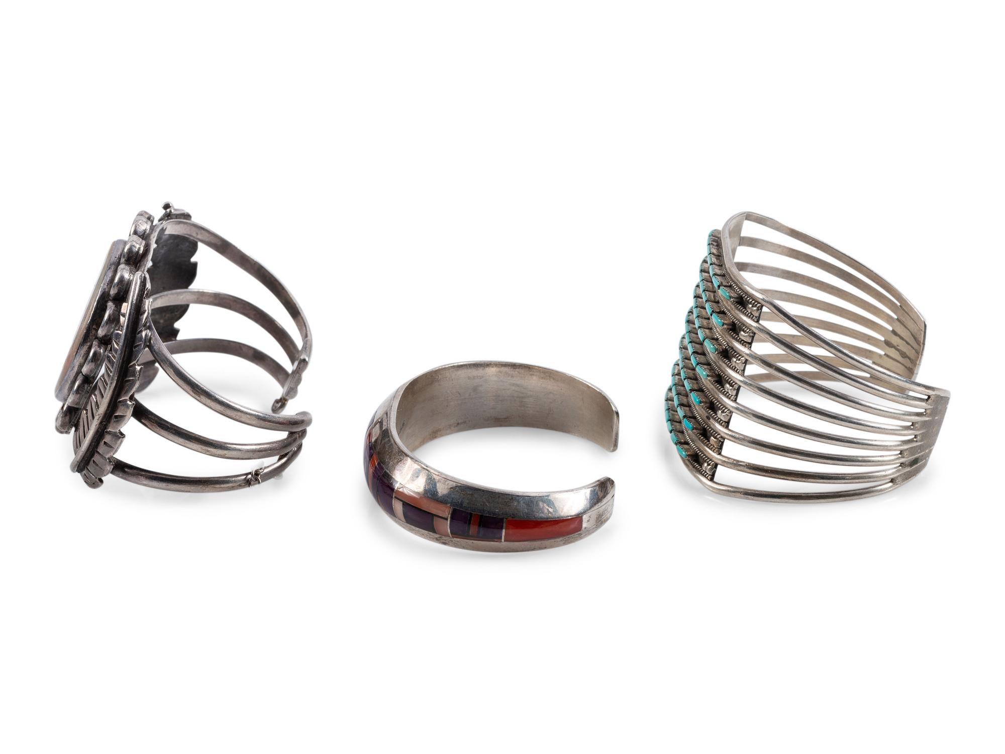 Navajo and Zuni Cuff Bracelets