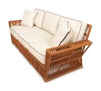 A Presidents Stick Rattan Nantucket Seating Suite