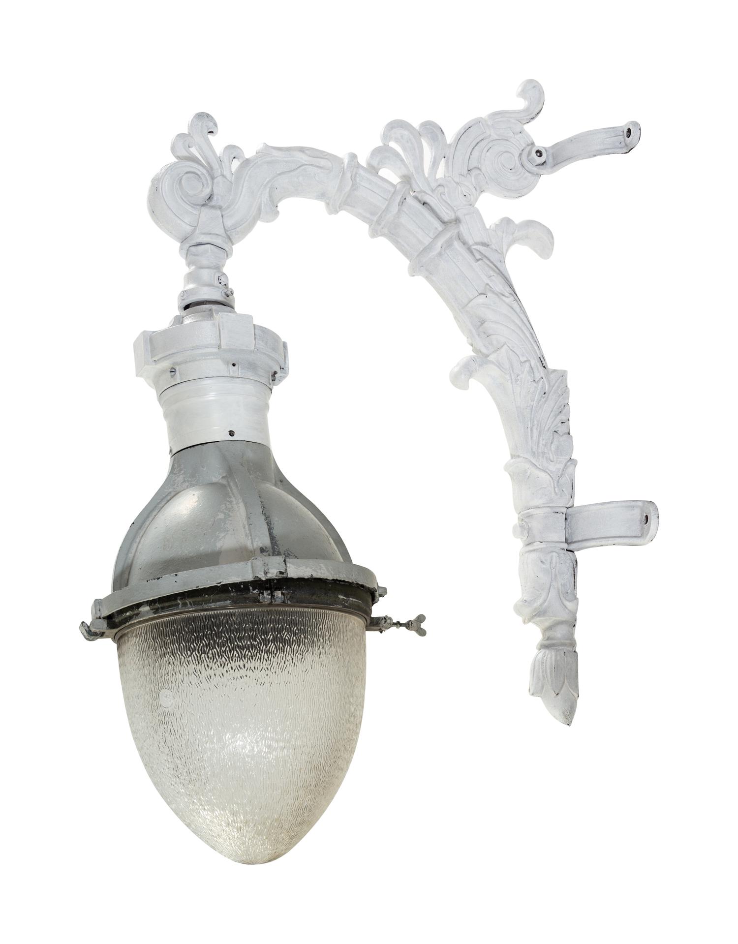A Set of Four Iron Street Lanterns from the City of Detroit
