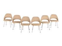 A Set of Six Saarinen for Knoll Chairs