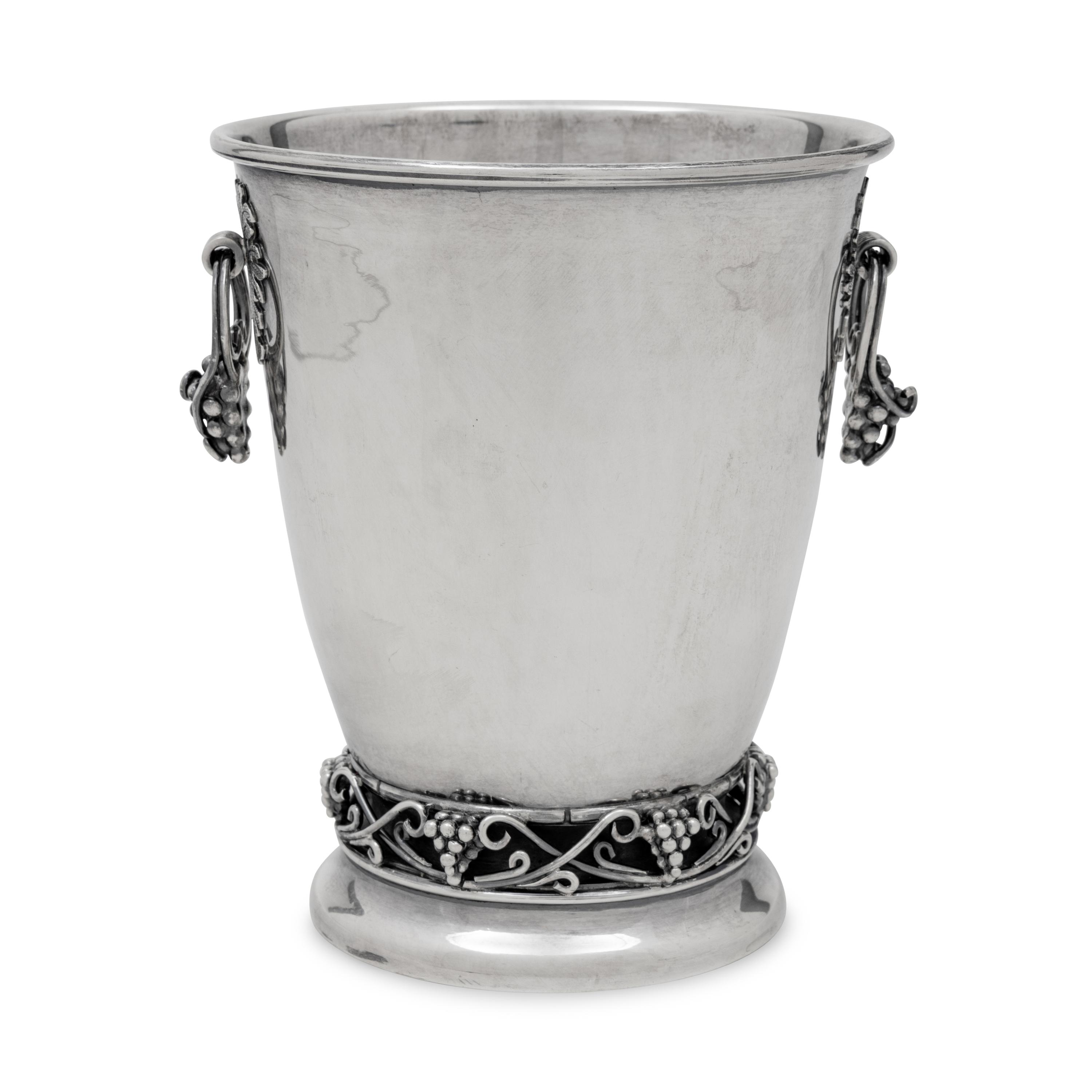 A Mexican Silver Wine Cooler