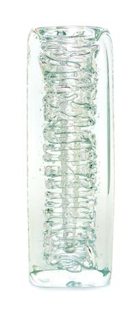 A Czech Glass Vase Height 10 inches. — FRANTISEK VIZNER (1936-2011)
