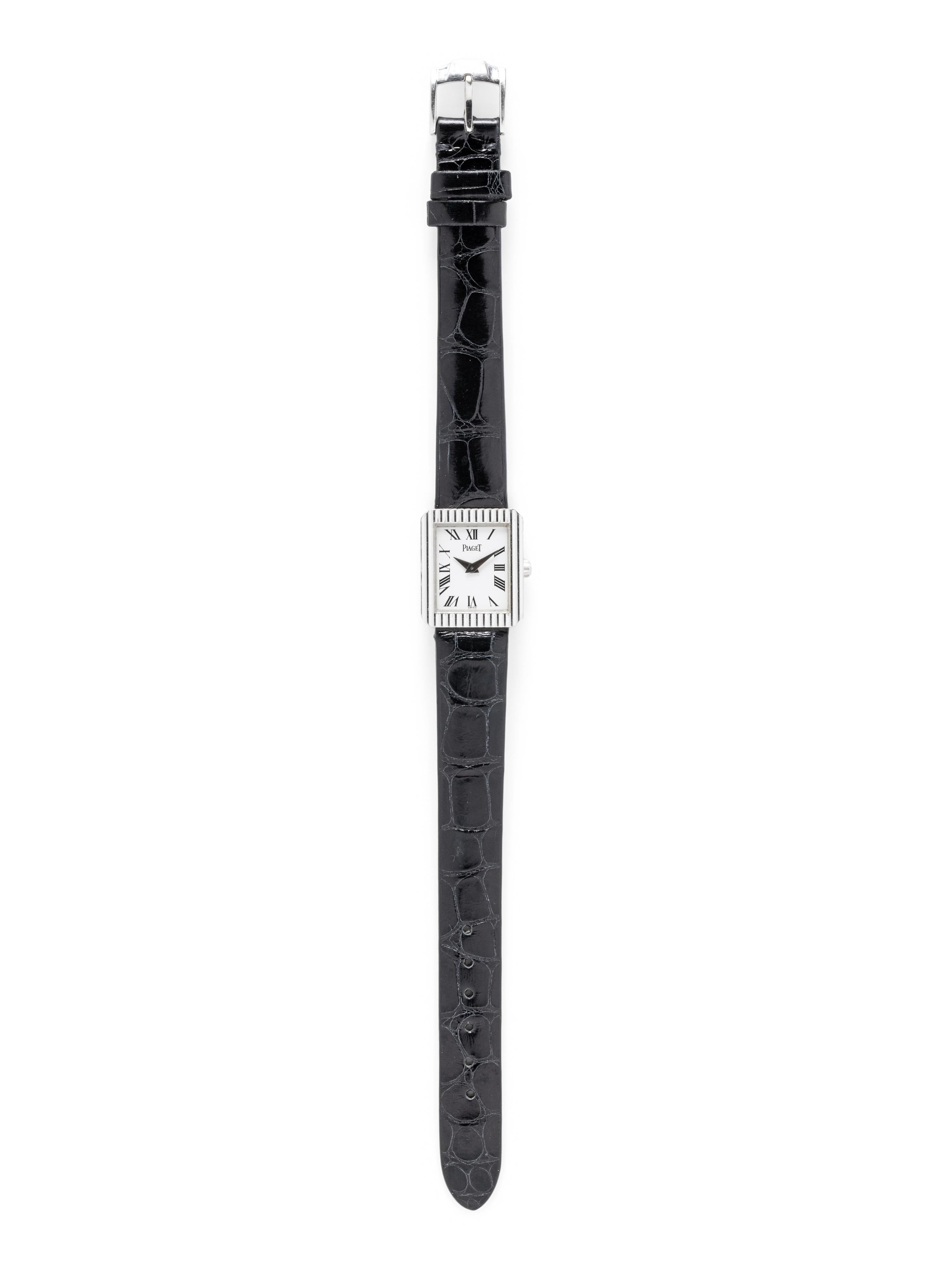 PIAGET, REF. 85153 18K WHITE GOLD WATCH