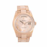 Rolex, Ref. 118235F, 18K 'Everose' Gold 'Day-Date' Watch