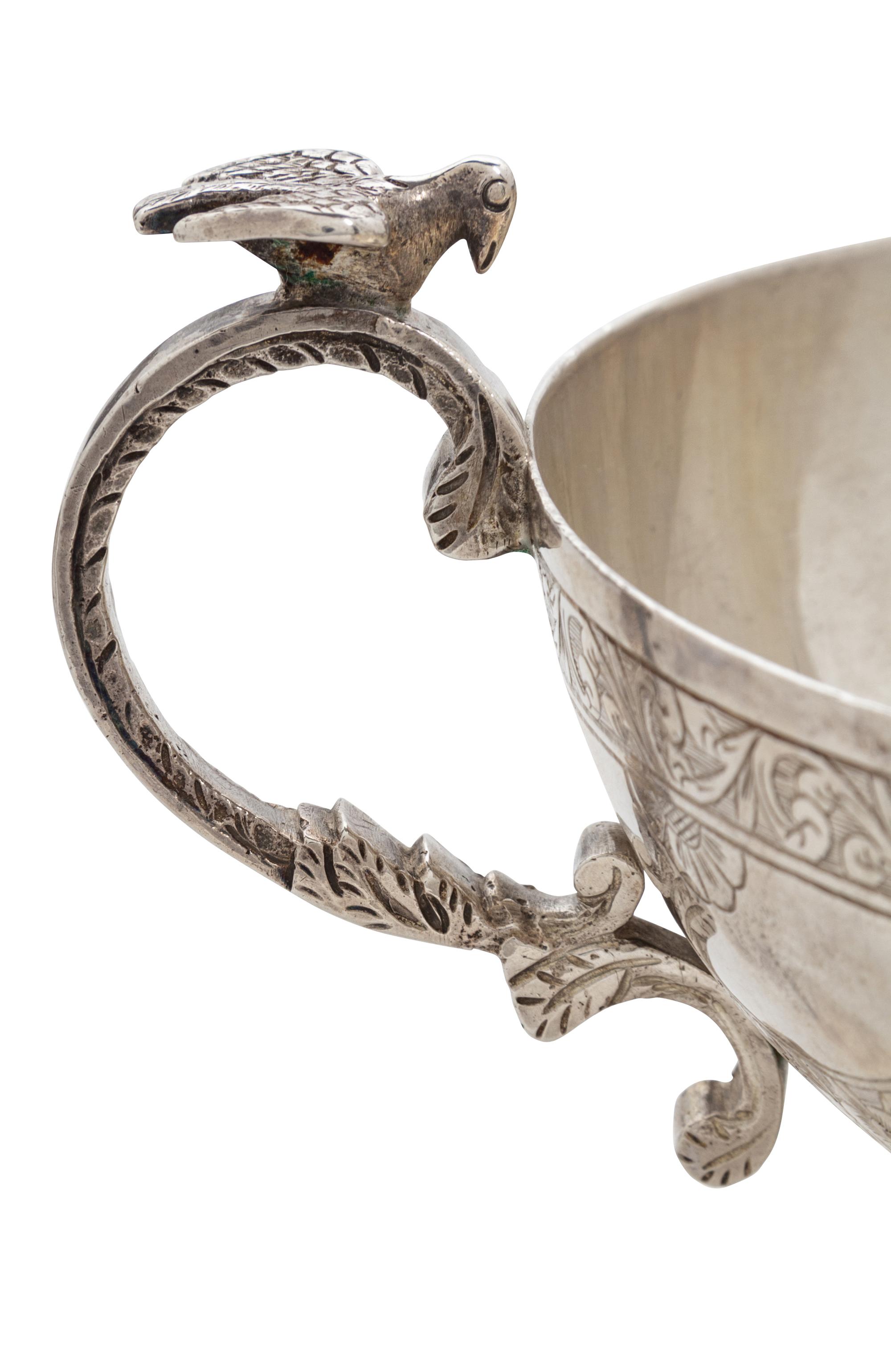 Ten Ottoman Silver Articles