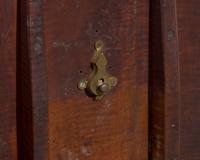 A Federal Tiger Maple Candlestand
