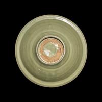 A Chinese Longquan Celadon Porcelain 'Peony' Charger, Ming Dynasty 明 龍泉窯刻牡丹紋大盤