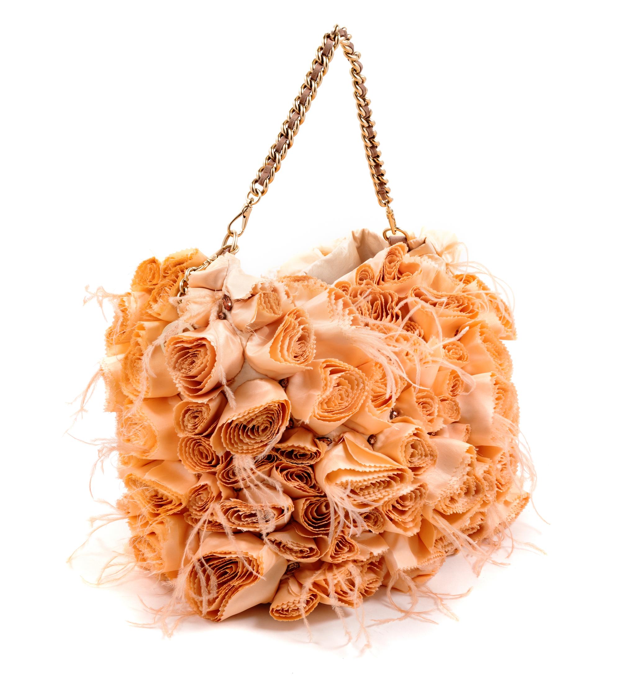 Giorgio Armani Rose Hobo Bag, 2000-10s