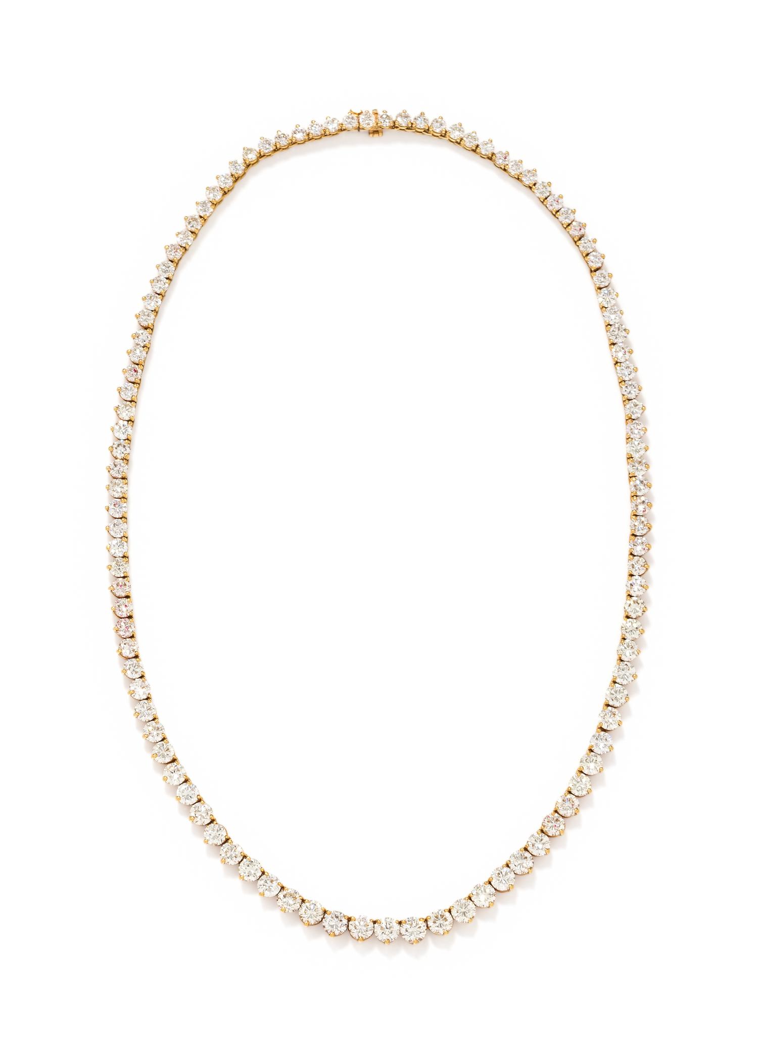 DIAMOND RIVIÈRE NECKLACE