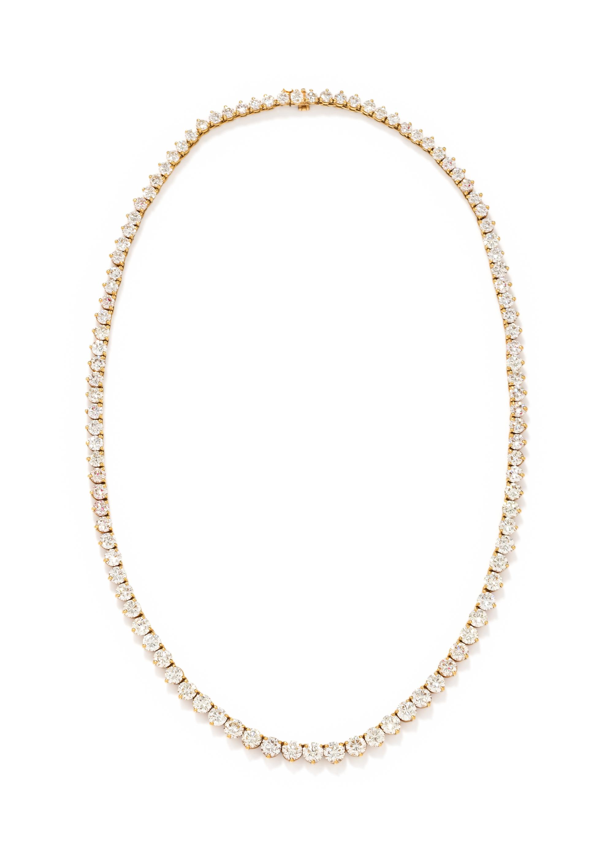 DIAMOND RIVIÈRE NECKLACE