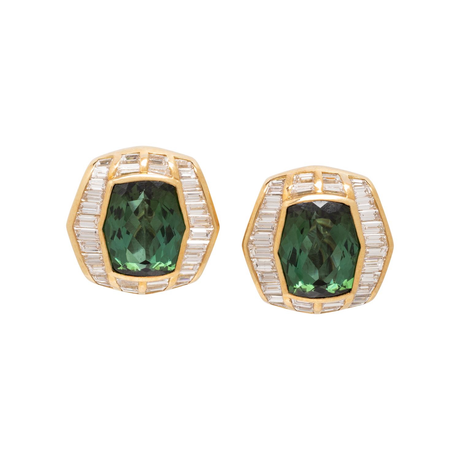 H. STERN, MULTICOLOR TOURMALINE, DIAMOND, AND AMETHYST JEWELRY SUITE