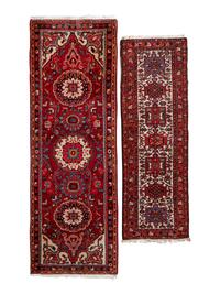 Two Heriz Wool Runners