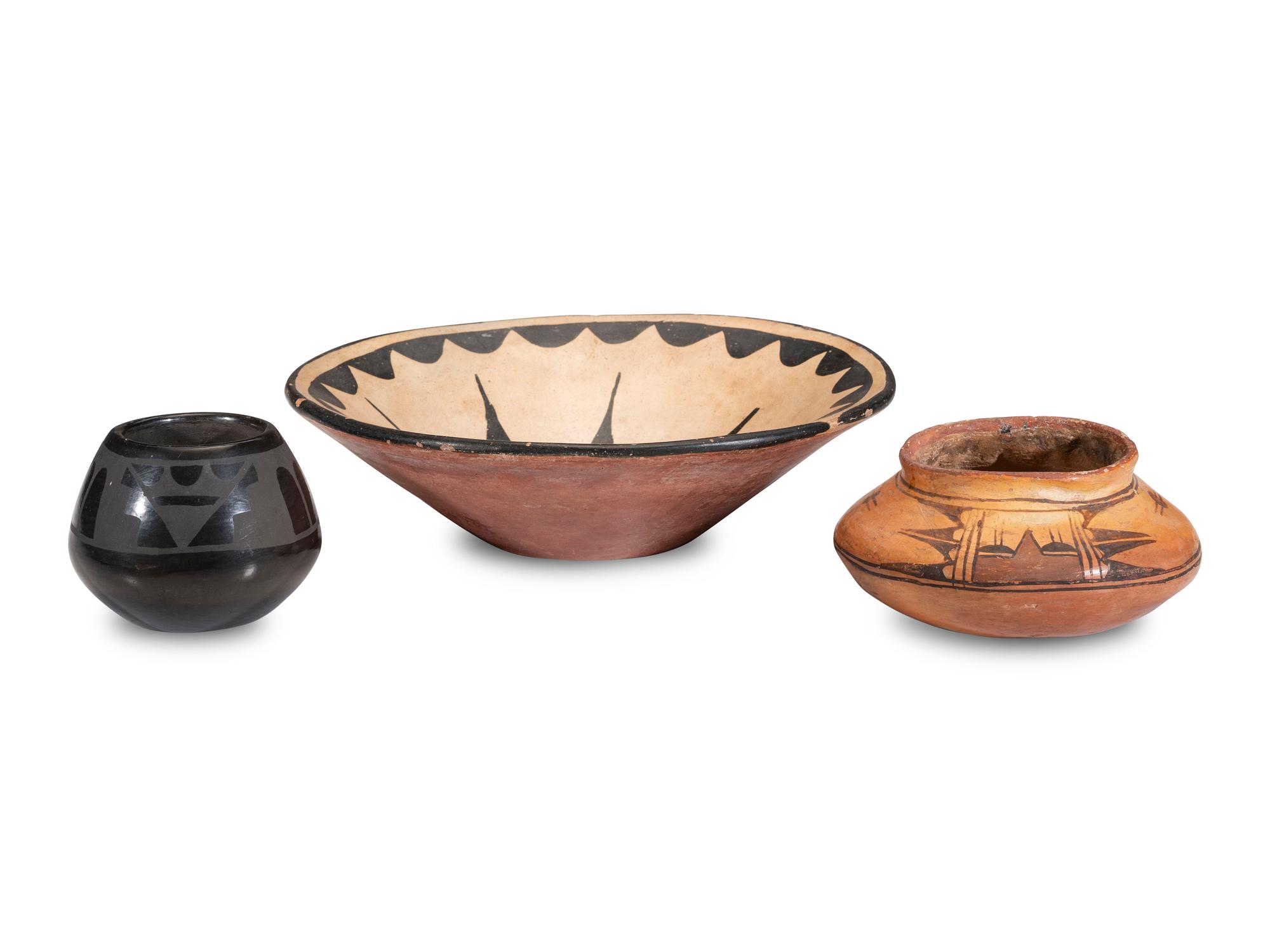 Assorted Pueblo Pottery