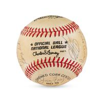 A 1983 New York Mets Team Signed Autograph Baseball