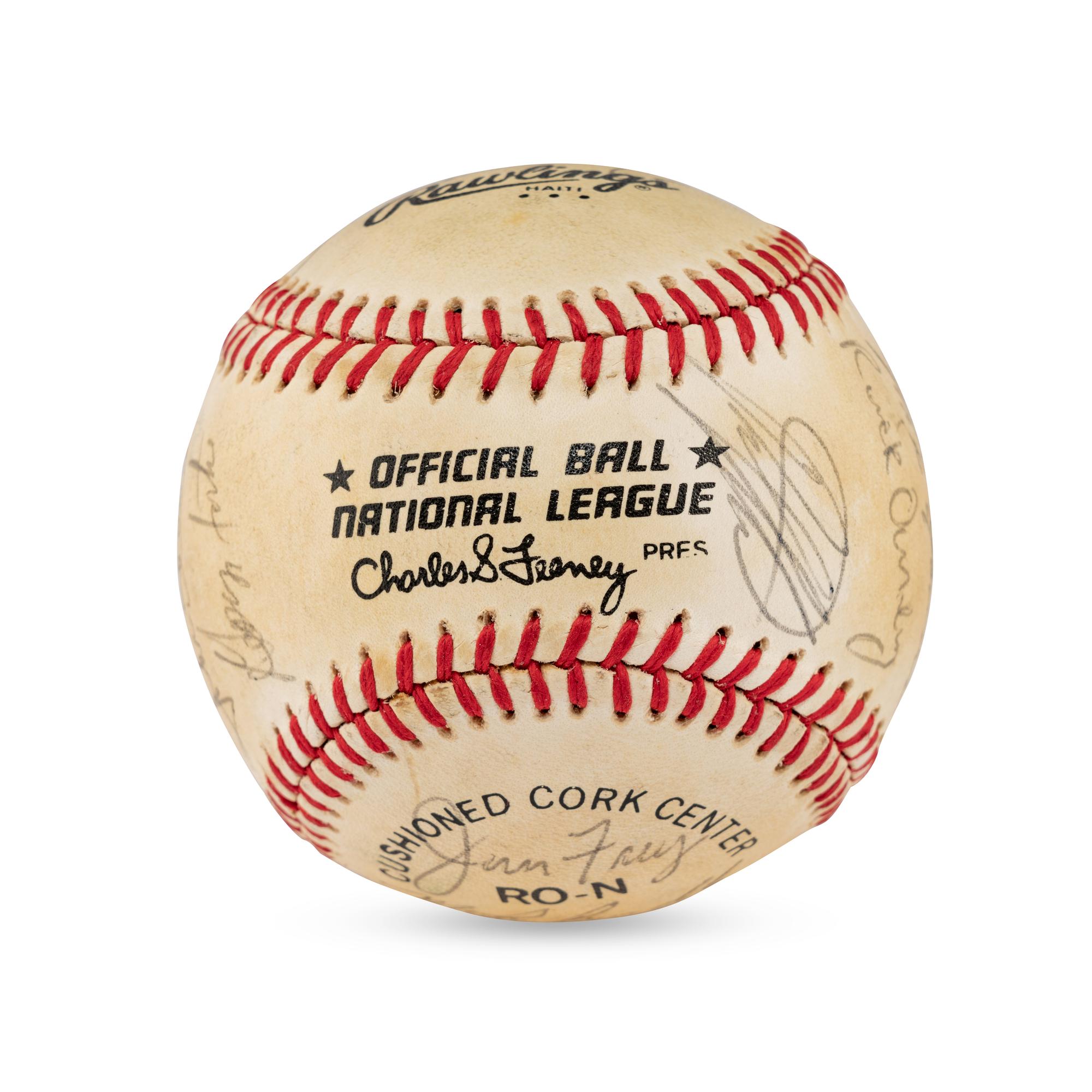 A 1983 New York Mets Team Signed Autograph Baseball