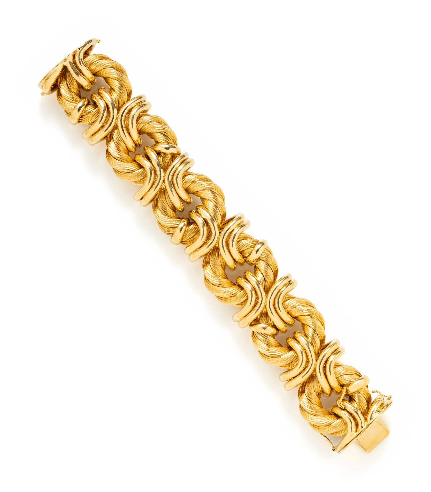 YELLOW GOLD BRACELET