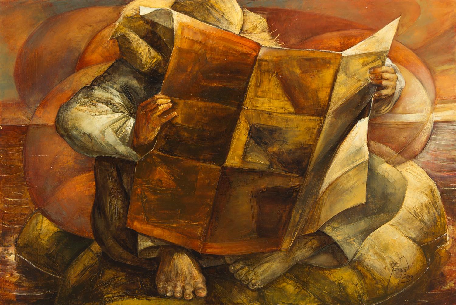 Alexis Miguel Pantoja Perez, (Cuban, b. 1969), Descubrimiento de Flor en Marte, 2013