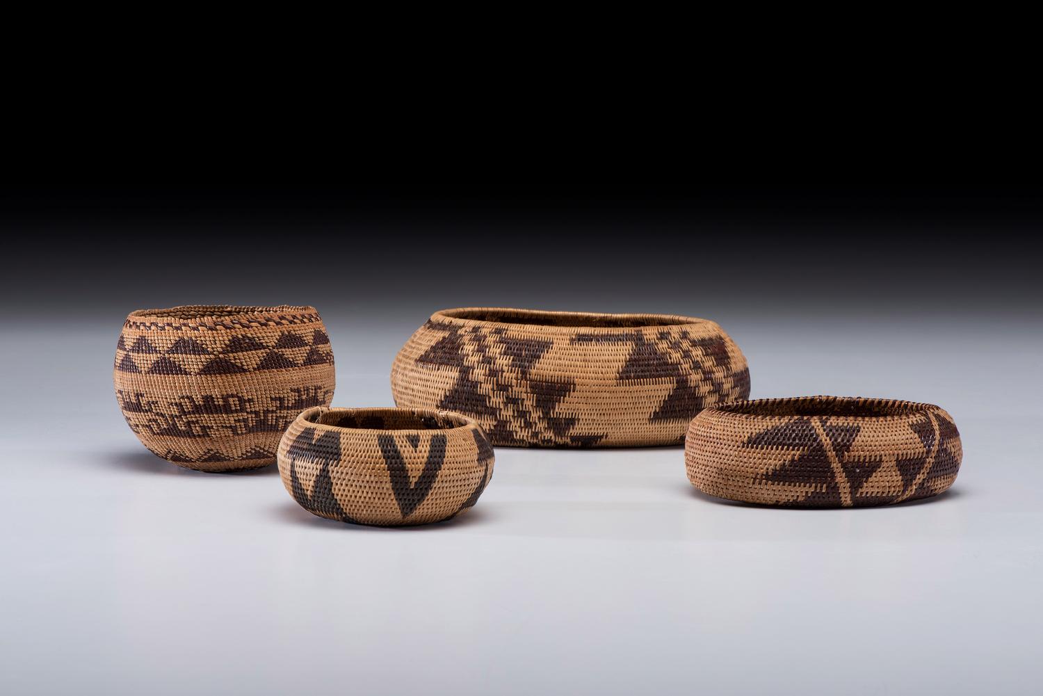 Pomo Baskets, with Collection History