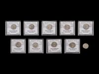 [ANCIENT] ROMAN EMPIRE. Julia Domna (c. 193-217). Ar Denarius. Ten Coins.