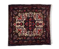 A Bijar Wool Rug 2 feet 8 inches x 2 feet 8 inches. — PERSIA