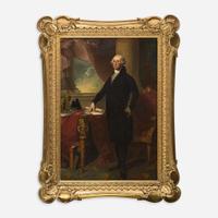 After Gilbert Stuart (1755-1828), American School 19th century The Landsdowne Portrait of George Washington (1732-1799)