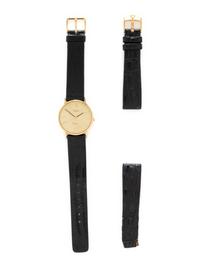 ROLEX, YELLOW GOLD 'CELLINI' WATCH
