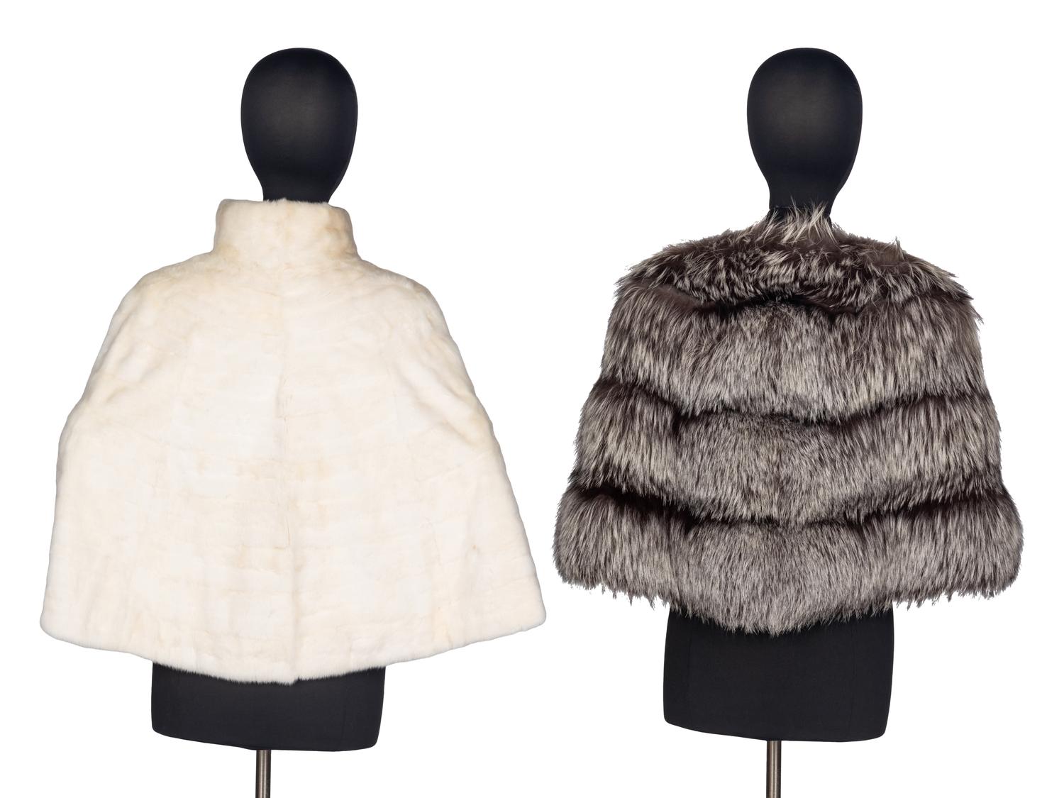 Bisang and Féraud Fur Capes