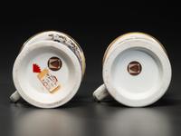 Two Tradesman's Porcelain Occupational Shaving Mugs