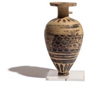 A Corinthian Pottery Aryballos