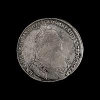 [RUSSIAN EMPIRE] Anna I 1736 Silver Ruble