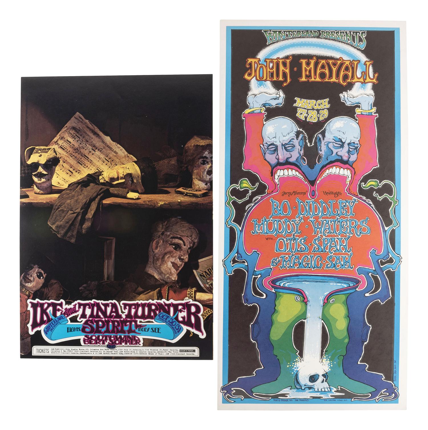 [MUSIC] -- [POSTERS]. IRONS, Greg, KELLEY, Alton, and TUTEN, Randy, artists.