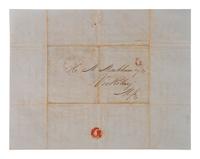 [ENSLAVEMENT]. Letter regarding the sale of 22 named enslaved persons, with legal implications. 1846.