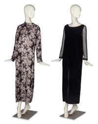 Two Geoffrey Beene Gowns