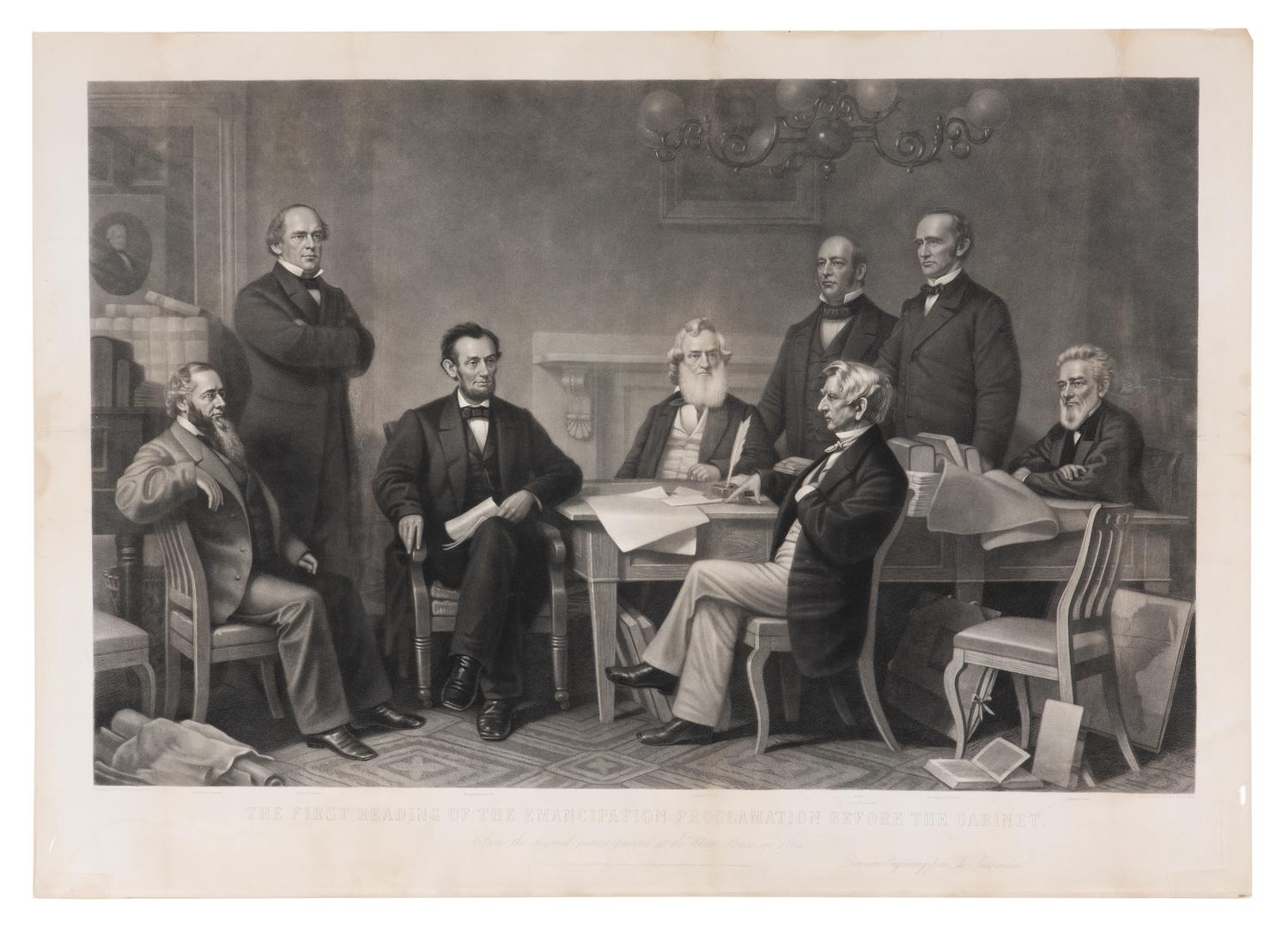 [LINCOLN, Abraham (1809-1865)]. A group of 5 prints, comprising: