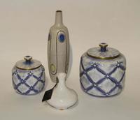 A Group of Seven Haeger Pottery Articles Height of tallest 21 1/2 inches.